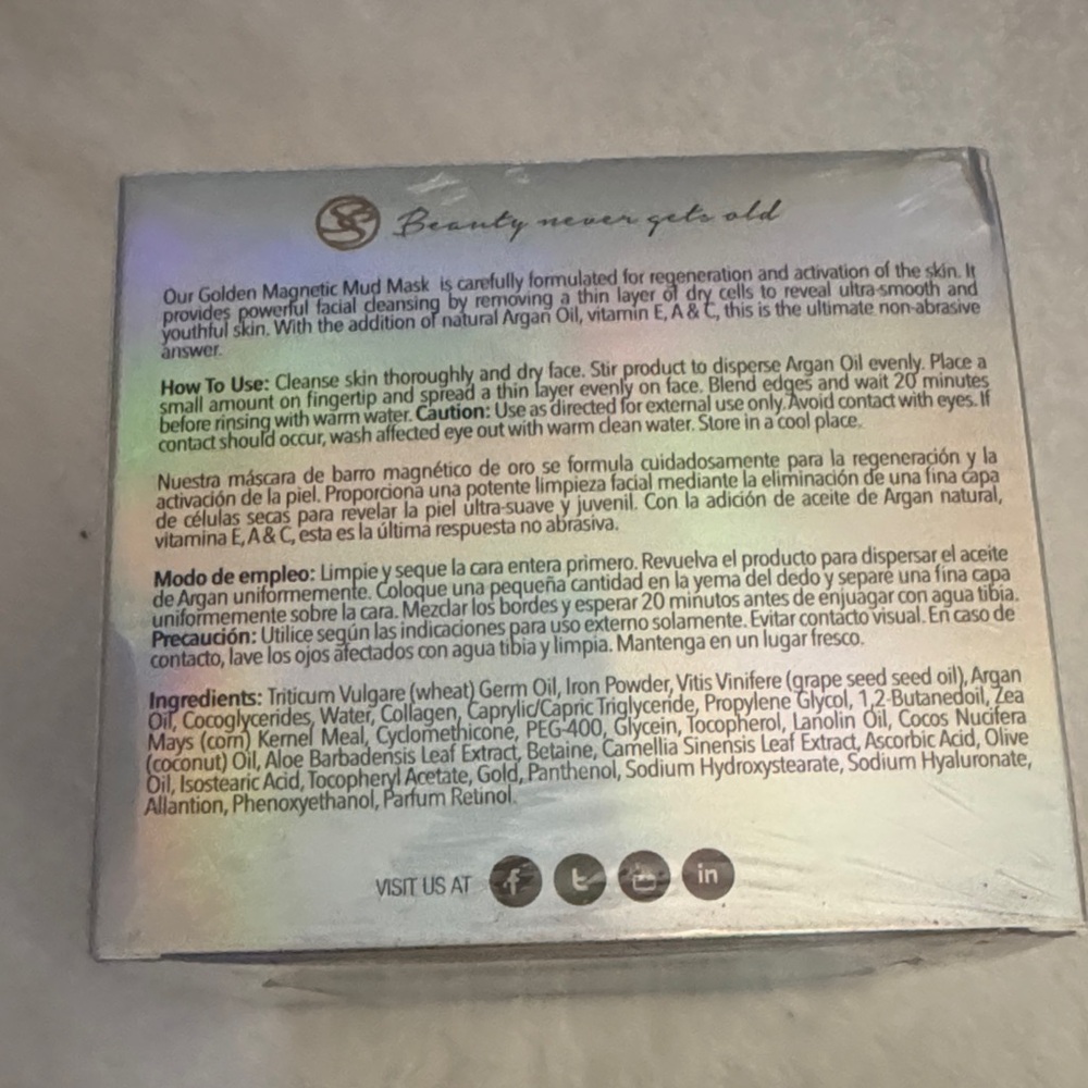 Retinol & Collagen Skincare Mask with Organic Ingredients - Silver - Picture 3 of 5